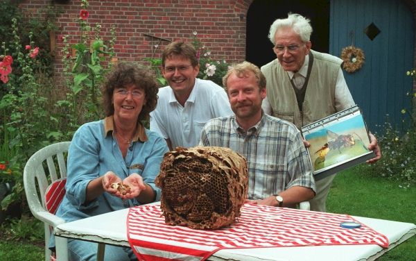 Christiane Reckfort, Dieter Kosmeier, Dieter Reckfort und Konrad Schmidt (v.l.)